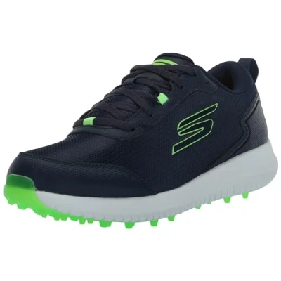 Abbildung von Skechers Performance GO GOLF MAX Fairway 4 Golfschuh, Herren, Größe: 43.5, Navy/lime Schuhe