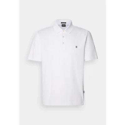 Abbildung von BOSS Parris Poloshirt, Herren, Größe: Small, White