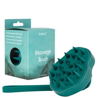 Abbildung von Bellody Hoofdhuid Massageborstel Quetzal Green