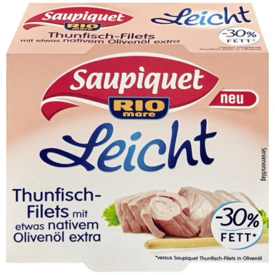Abbildung von Saupiquet Thunfisch Filets mit Olivenöl leicht