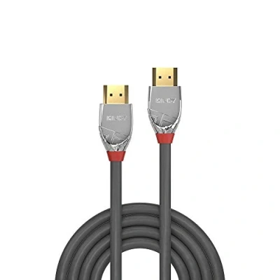 Abbildung von LINDY HDMI High Speed Kabel Cromo Line 0.5m anthrazit