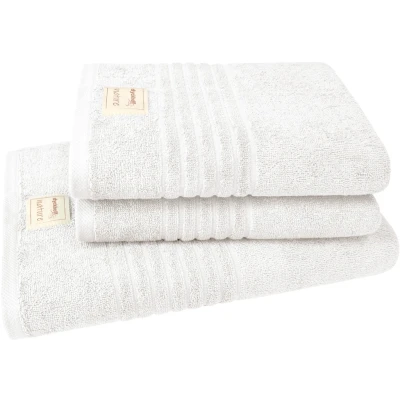 Abbildung von Dyckhoff Handtuch Set &quot;Nature&quot;, (Set, 3 St., 1 Badetuch (70x140 cm) 2 Handtücher (50x100 cm), 4 (50x100cm), Duschtücher (70x140cm)