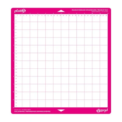 Abbildung von plottiX 105001 Schneidematte, Magenta, 30,48 x cm