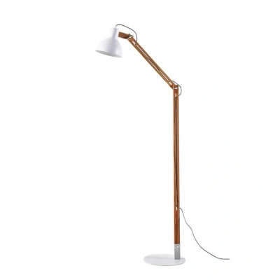 Abbildung von Shivanja Stehlampe aus Holz u. Metall