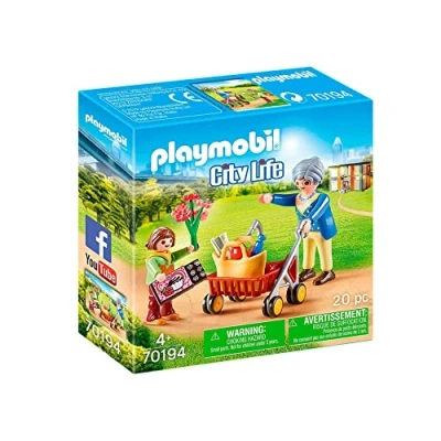 Abbildung von Playmobil® 70194 City Life Oma mit Rollator Konstruktions Spielset