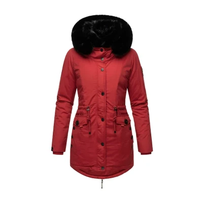 Abbildung von Navahoo Sweety Deluxe Wintermantel, Damen, Größe: XS, Blood red