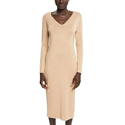 Abbildung von Esprit Collection Strickkleid, Damen, Größe: Medium, Light beige