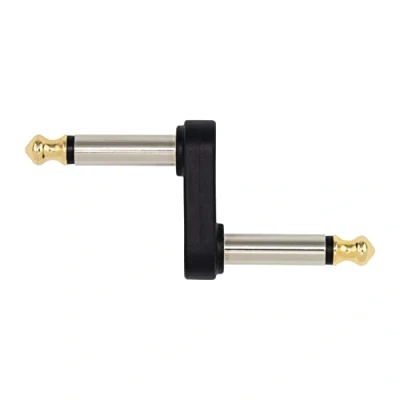 Abbildung von Planet Waves PW P047B Coupler Adapter Male Mono (Abgewinkelt) Schwarz