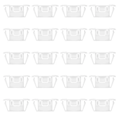 Abbildung von Be In Your Mind 20 Stück Kofferraum Teppich Innenverkleidungs Clips 769883J000 Kompatibel mit Nissan Micra Clips, Weiß