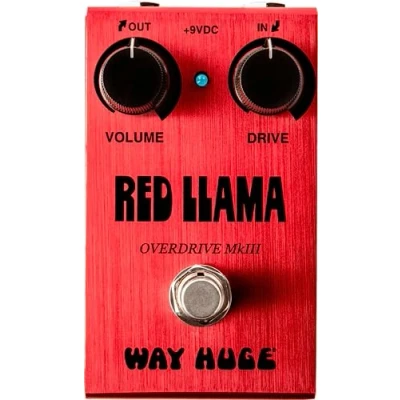 Abbildung von Way Huge Red Llama Smalls Overdrive Rot Stromversorgung: 9 V Batterie, DC nicht enthalten