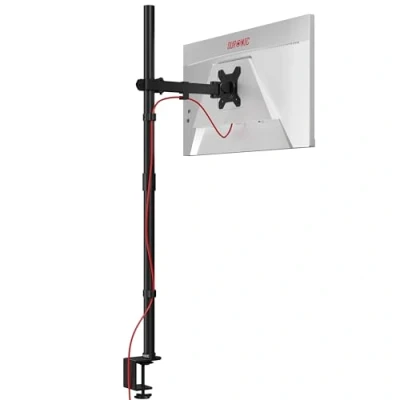 Abbildung von Duronic Monitorständer, (DMT151X2 Monitorarm, Monitorhalterung, Bildschirmhalterung, Monitorständer für einen LCD/LED Computer Bildschirm, Höhenverstellbar, VESA max. 100 x mm, Stahlstruktur, 8kg pro Arm)