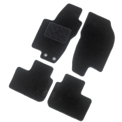 Abbildung von AutoStyle TM AU542 Fußmattensatz Textil vorne und hinten 4 schwarz AUDI: Q2