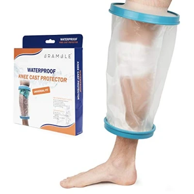 Abbildung von Bramble Wasserdichter Gipsschutz (Knie) aus Silikon für Bad &amp; Dusche
