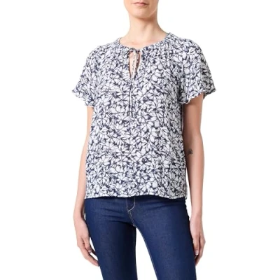 Abbildung von Vero Moda Blusenshirt &quot;VMMENNY STRING SS TOP WVN GA&quot;