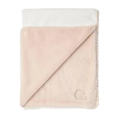 Abbildung von Nattou Schmusedecke Supersoft aus Baumwolle und Velours, Igel Zoë, Superweiche Kuscheldecke, 75 x 100 cm, Mila, Zoë Lana, Beige