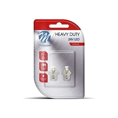 Abbildung von M Tech lb904 W Blister 2 x LED B8.5D 24 V konkav