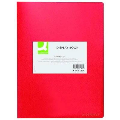 Abbildung von Connect Sichtbuch A4 10 Hüllen rot