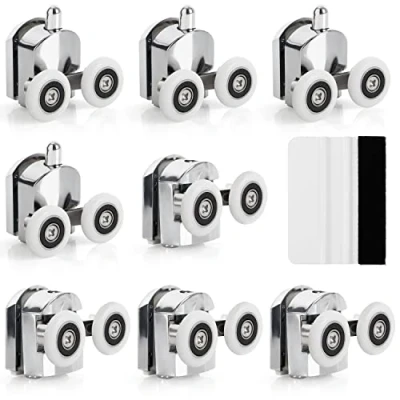 Abbildung von Belle Vous Möbelrolle 8er Pack Ersatzteile für Duschkabinen: Schiebetür Set, Duschkabinen Ersatzteile: Set