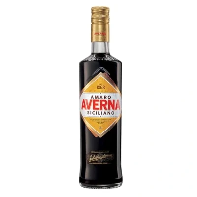 Abbildung von Averna Amaro Premium Kräuterlikör aus Sizilien das After Dinner Getränk mit dem milden Geschmack zum Dessert 0,7 l