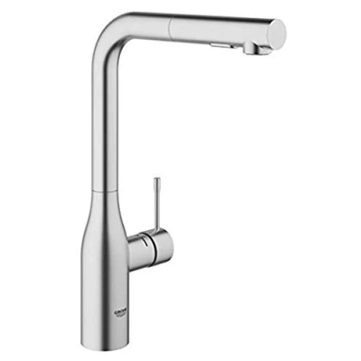 Abbildung von GROHE Essence, Waschbecken, Hebelgriffe, 1/2 Zoll, Edelstahl