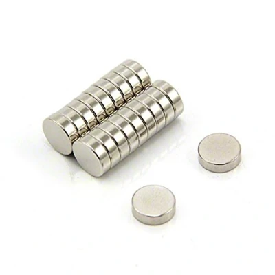 Abbildung von N35 Neodym Magnet Für Kunst, Kunsthandwerk, Modellherstellung 10mm Durchmesser x 3mm Dick 1,5kg Zug Pack von 200