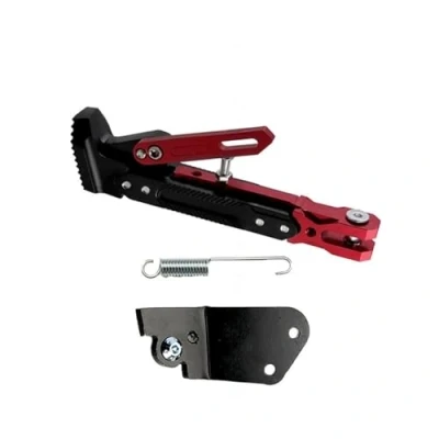 Abbildung von Seitenständer Für Italjet Dragster 200 125 2021 2022 Motorrad Einstellbare Modifizierte Zubehör Fuß Stehen Kick Seite