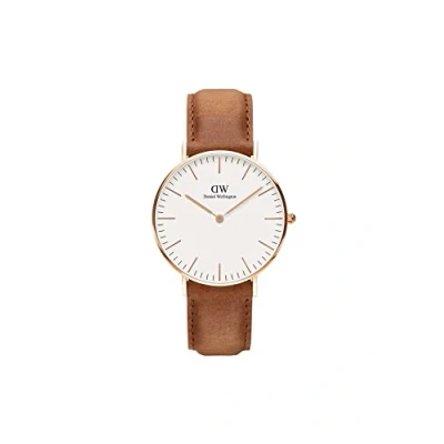 Abbildung von Daniel Wellington Classic Collection Durham Uhr, Größe: One Size, Braun
