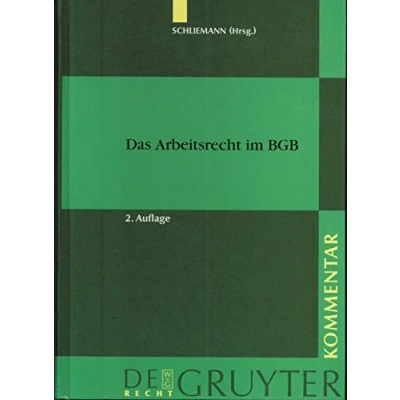 Abbildung von Das Arbeitsrecht im BGB: Kommentar (De Gruyter Kommentar)