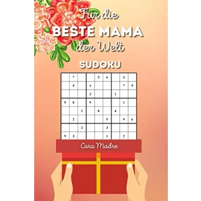 Abbildung von für die beste Mama der Welt Sudoku: Ein kleines Geschenk wichtigste Frau im Leben Großdruck Sudoku Erwachsene