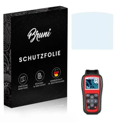 Abbildung von Bruni Schutzfolie kompatibel mit Autel MaxiTPMS TS508WF Folie, glasklare Displayschutzfolie (2X)