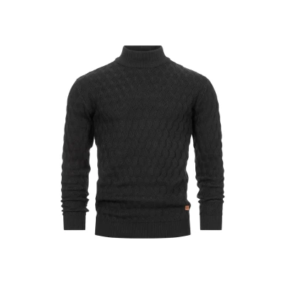 Abbildung von Indicode Jeans Strickpullover, Herren, Größe: Small, Black