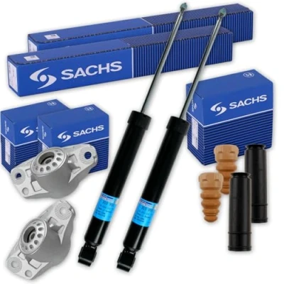 Abbildung von SACHS Stoßdämpfer + Domlager Protection Kit hinten für Golf 6 Octavia