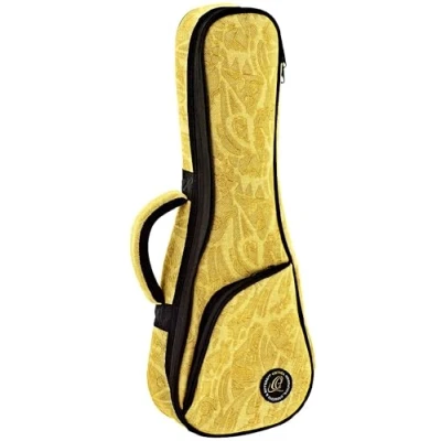 Abbildung von Ortega Guitars Jean Ukulele Gigbag Sopran Tasche Höhe 56 cm Breite 19 Mit Schultergurten Baumwolle / Leinen, Gelb (OUB SO SUJ)