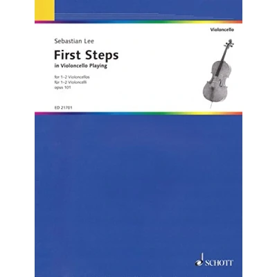 Abbildung von First Steps in Violoncello Playing: op. 101. 1 2 Violoncelli. Spielpartitur.