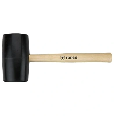 Abbildung von TOPEX 02A347 Gummihammer 338 Holz 900