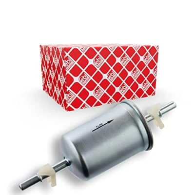 Abbildung von FEBI BILSTEIN 48545 Kraftstofffilter Leitungsfilter mit Anbaumaterial FORD: Mondeo 5 Kombi, Focus Mk1 S Max Mk2