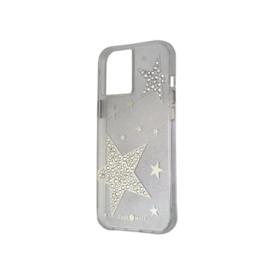 Abbildung von Case Mate Sheer Superstar Schutzhülle für iPhone 12 Pro Max (5G) erhöhte Strasssteine 3 m Fallschutz antimikrobiell 17 cm (6,7 Zoll) durchsichtiger