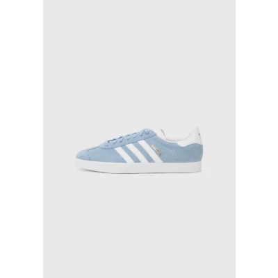 Abbildung von adidas Originals Gazelle Unisex Sneaker low Tactile blue/white/goldcoloured, Größe: 37 1/3, blue/white/gold coloured Leder und lederimitat