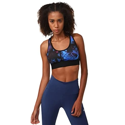 Abbildung von Reebok Wor Myt AOP Racer BH für Damen