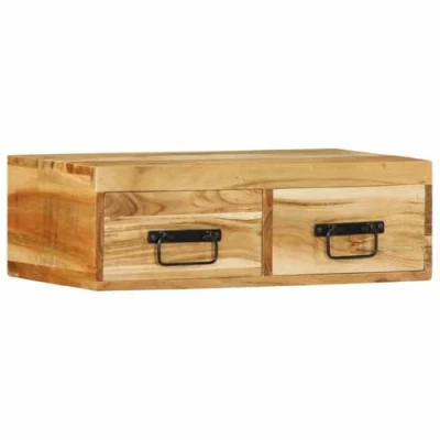 Abbildung von vidaXL TV Wandschrank 60x30x19 cm Massivholz Akazie