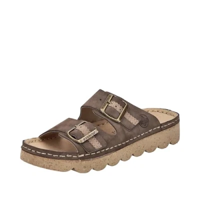 Abbildung von Rieker Damen V8751 Pantolette, Braun, 42 EU