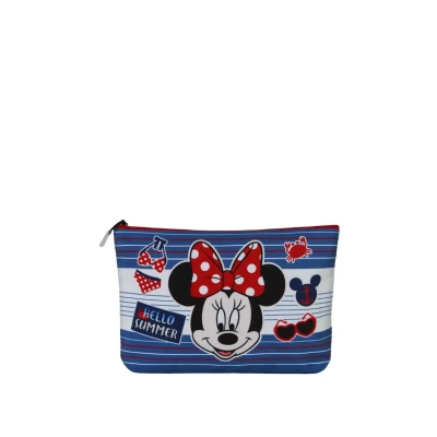 Abbildung von Disney Minnie Maus Summer Soleil Kosmetiktasche, Blau, 30 x 22 cm