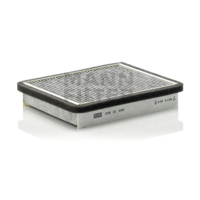 Abbildung von MANN FILTER CUK 21 006 Innenraumfilter Aktivkohlefilter 225 181 40 LADA: Priora Schrägheck, Limousine, 111