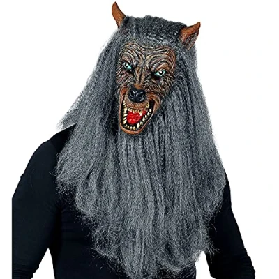 Abbildung von Varulv maske med pels