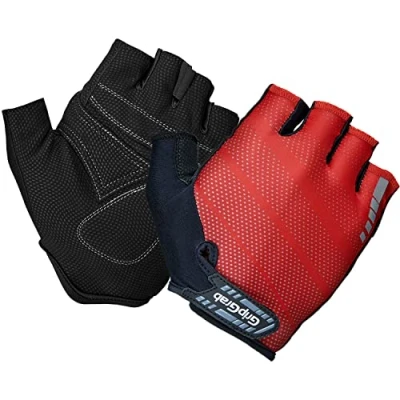 Abbildung von GripGrab Rouleur Einsteiger Kurzfinger Sommer Fahrradhandschuhe Gepolsterte Fingerlose Radsport Handschuhe Ausziehhilfe
