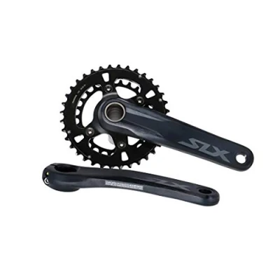 Abbildung von SHIMANO Unisex Erwachsene M7100 2 Kurbelsatz, Black/Grey, 170mm