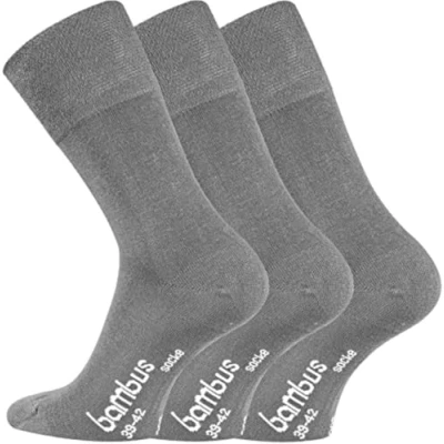 Abbildung von TippTexx 24 Komfortsocken 6 Paar Bambus Socken, DIE Geruchs Killer, Bambussocken ohne Gummidruck