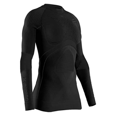 Abbildung von X Bionic Damen Energy Accumulator 4.0 Round Neck Long Sleeves Basisschicht Funktionshemd, Schwarz, XL