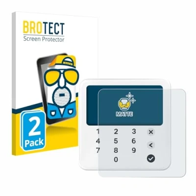Abbildung von BROTECT Entspiegelungs Schutzfolie für SumUp Solo Lite (2 Stück) Matte Displayschutz Folie, Anti Reflex, Fingerprint