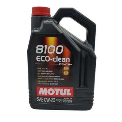 Abbildung von Motul ECO CLEAN 0W 20 5l Motoröl 110554 TOYOTA: C HR, GT86 Coupe, Aygo, FIAT: Tipo Kombi, Schrägheck, SUBARU: Outback V